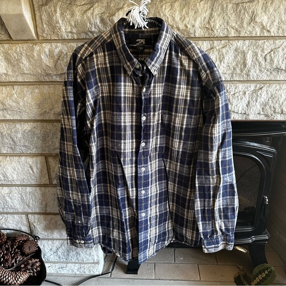 Rue21 men’s button down plaid flannel XL Y2K vintage - Picture 1 of 8
